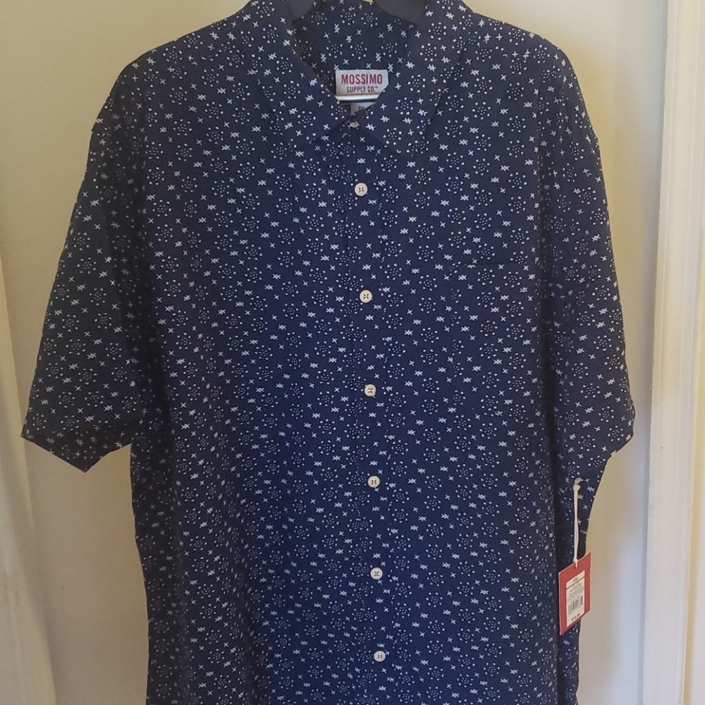 Mossimo Supply Co XXL Button Down Short Sleeve